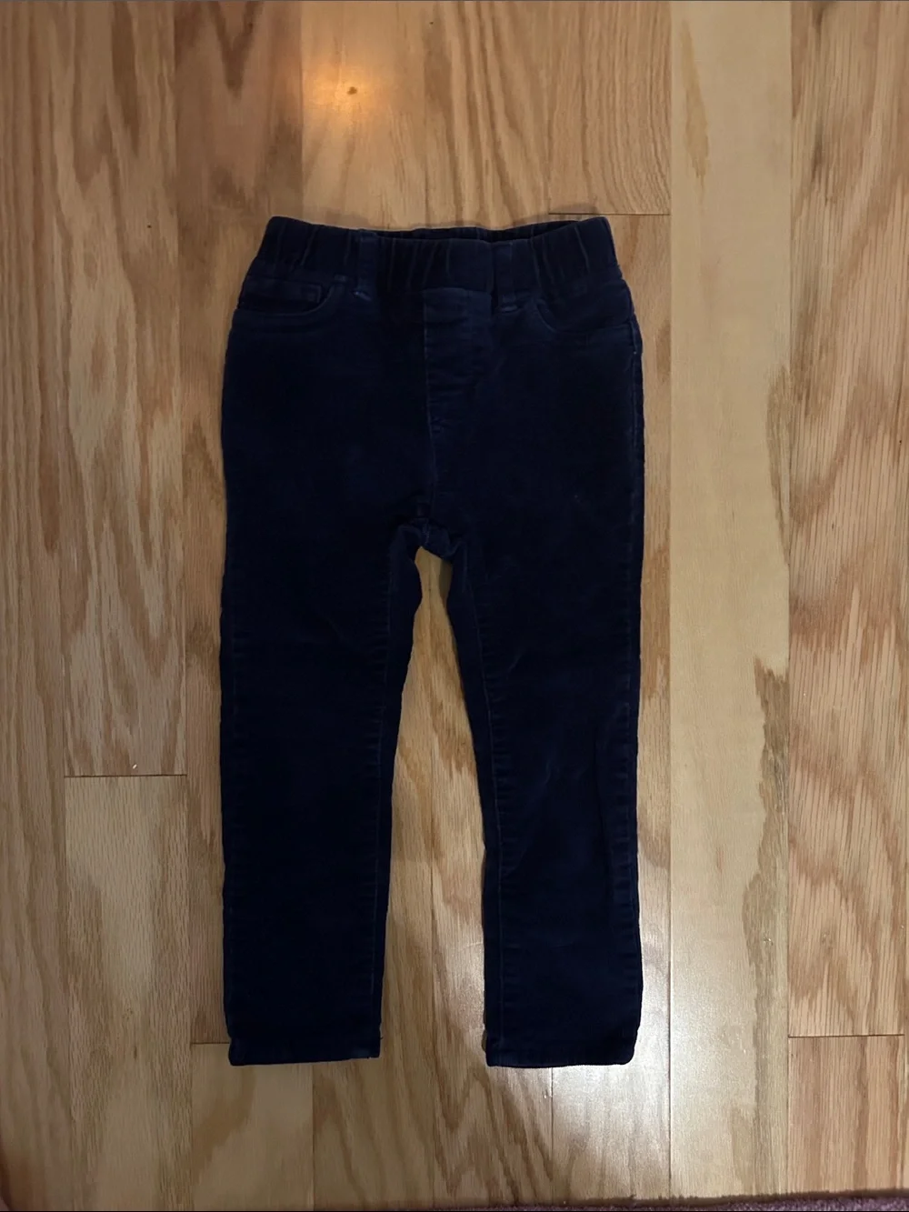 GAP Girls Dark Navy Corduroy Pull-On Leggings
